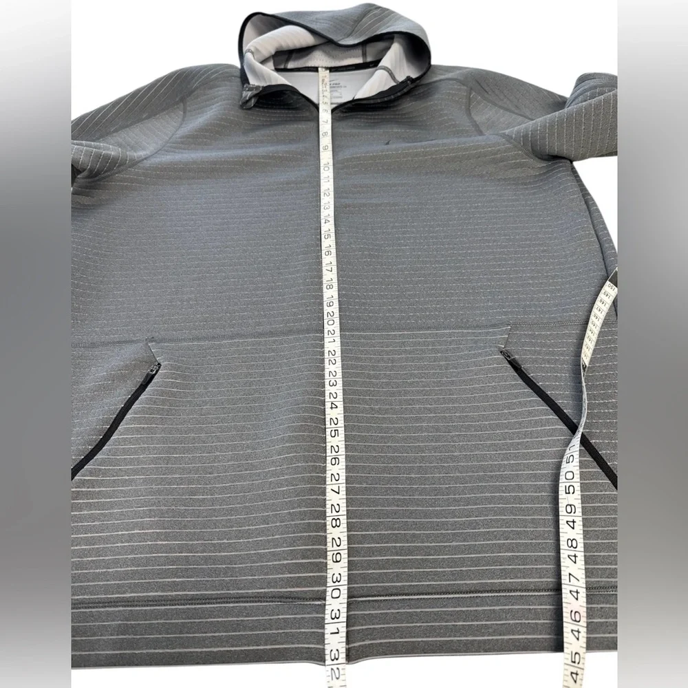 Nike Pro Full-Zip Training Hoodie Gray CZ2200-011 Size XL Tall